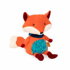 SqueakyPup Plush Toy - Fox Edition